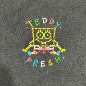 Sold/Teddy Fresh SpongeBob T Shirt Size Small Black
